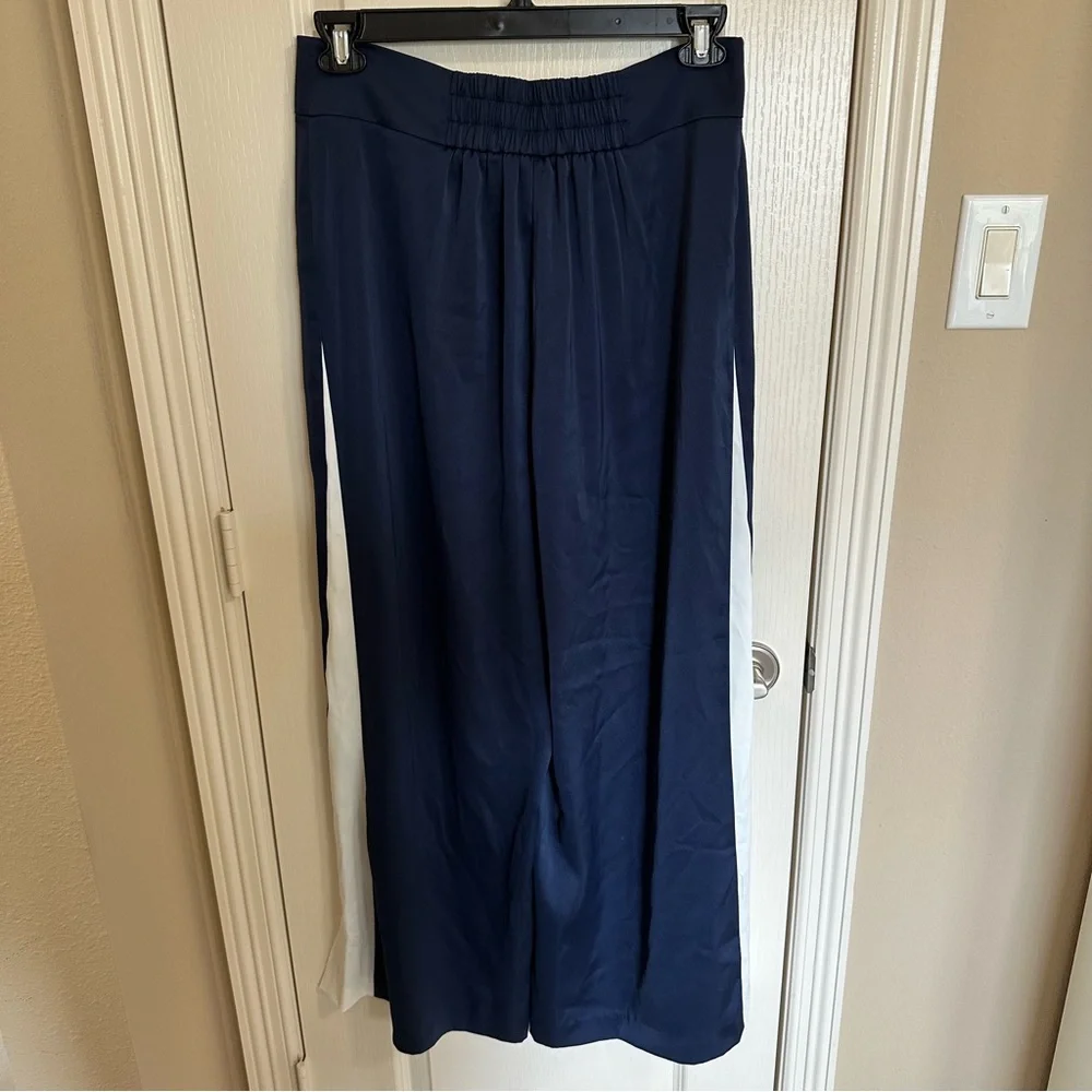 Amazon the Drop Lucy Whims High Waist Contrast Trim Wide Leg Pants Size Large - Picture 6 of 9